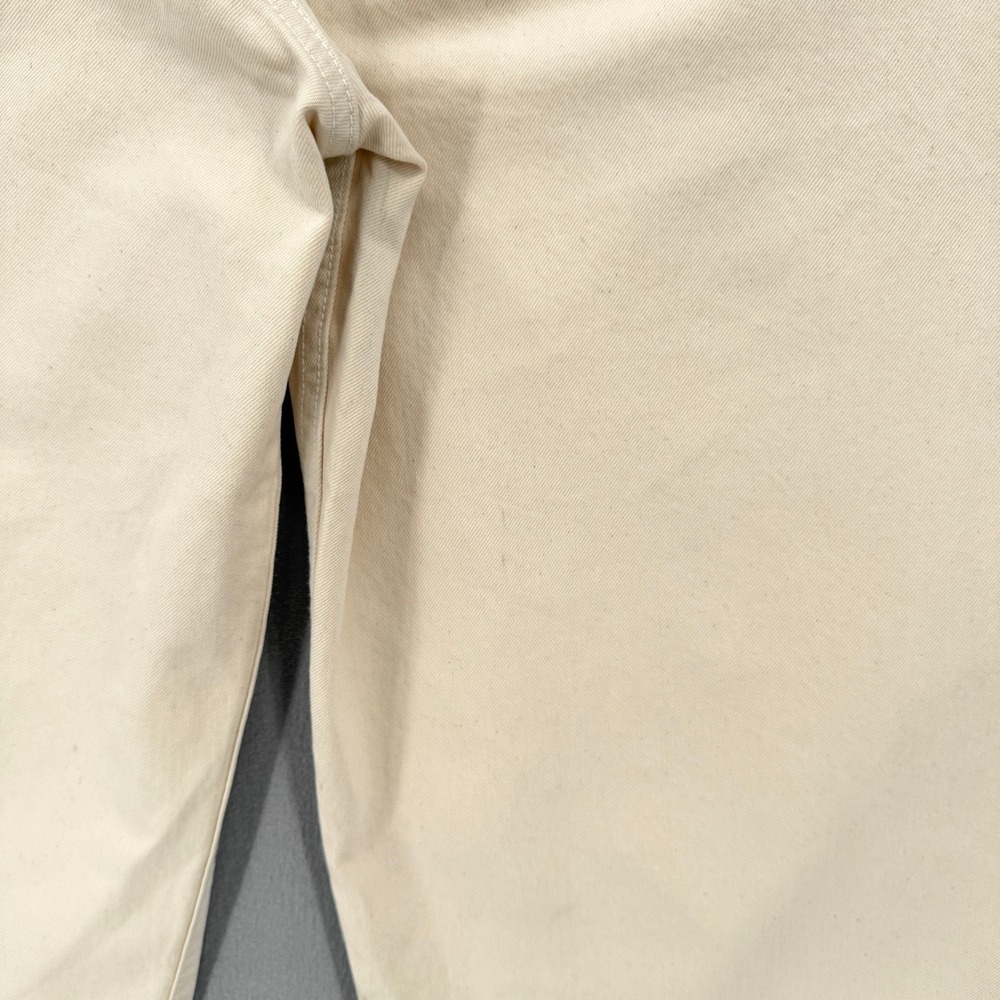 RUDY JUDE Adult Lace Back Big Jean Size 1 Cream Organic Cotton Barrel - Picture 14 of 16